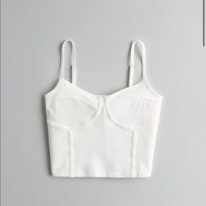 Hollister Seamed Corset Cami NWT